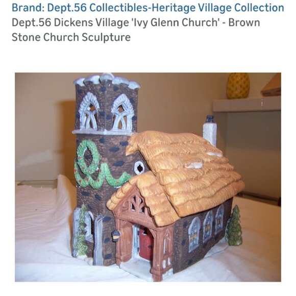 Dickens Village - Ivy Glen Church - Picture 7 of 7